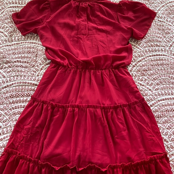 All 3 for $25! Elegant Navy, Lavender and Red Dresses - Picture 4 of 6